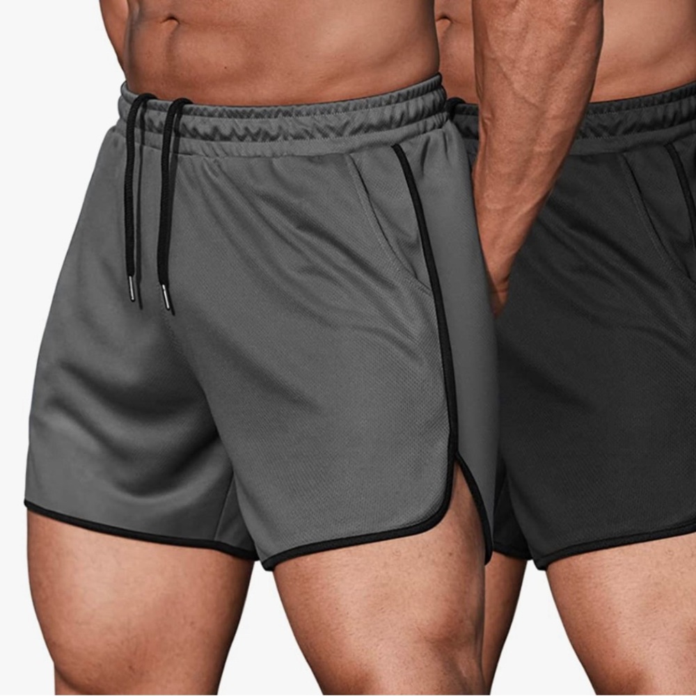 COOFANDY Men's Workout Gym Shorts Lightweight Bodybuilding Training Jogger